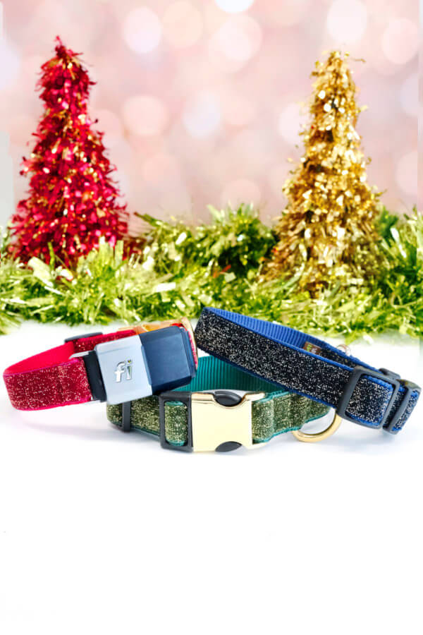 Glitter Fi Collar Holiday Velvet