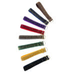 Starlight Glitter Velvet Key Chain Wristlet Fob