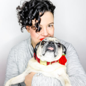 amanda starlight dog collar red