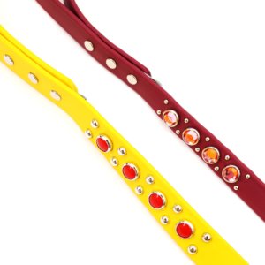 detail studded waterproof leash durango kid