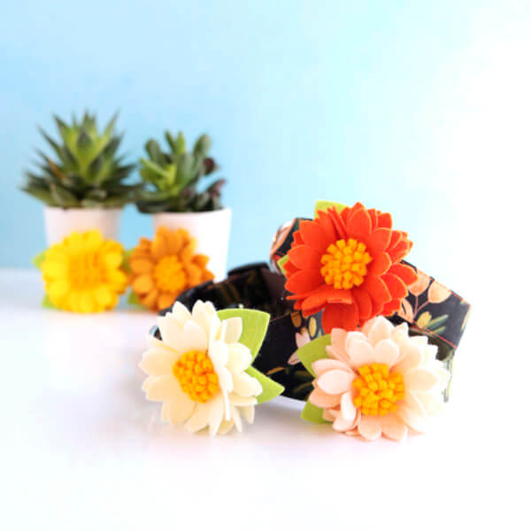 Dog Collar Flowers