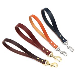 leather traffic leashes