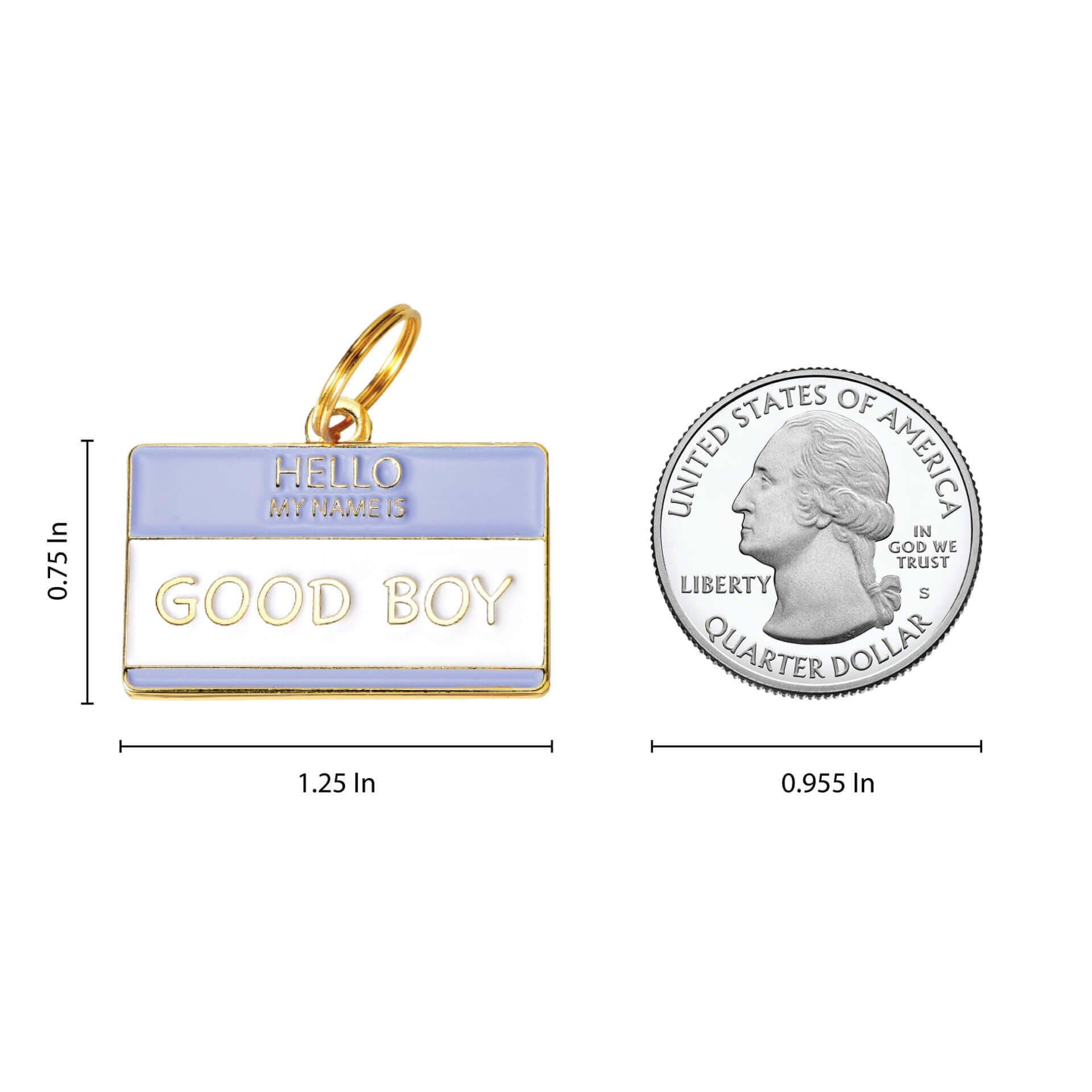 Certified Good Boy (Silver) Dog Tag – Spot Dog Tags