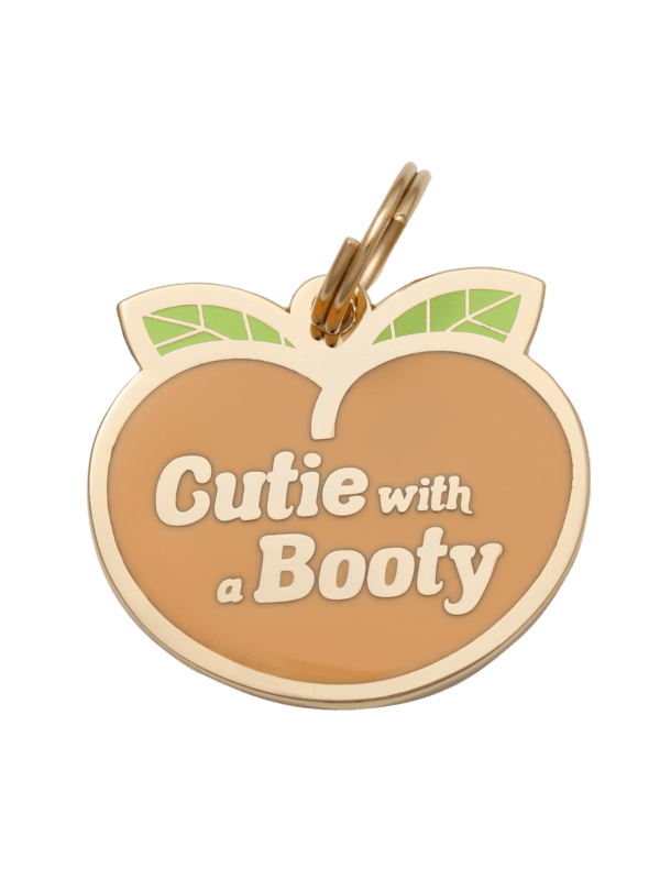 Main Image Cutie with a Booty Dog ID tag