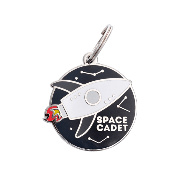 Space Cadet Dog ID tag
