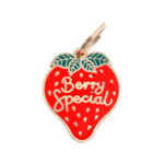 'Berry Special' Strawberry Dog ID Tag