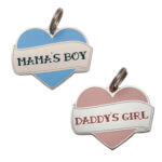 Mama's Boy/ Daddy's Girl Cute Dog Tag