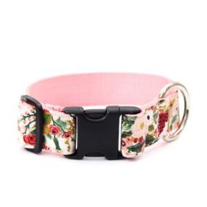 1.5 petite rose print pink rifle paper co large dog