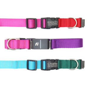 fi compatible two tone nylon collars (series 3/3+)