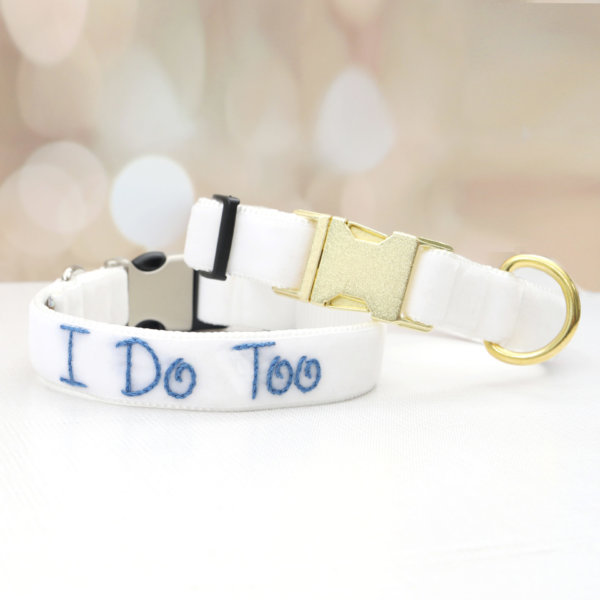 wedding dog collar I do too