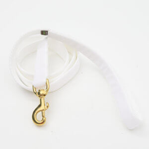 wedding white collection leash