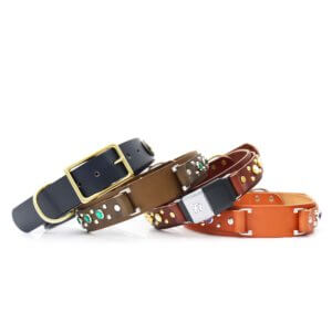 1.5 leather studded fi compatible belt buckle durango kid group