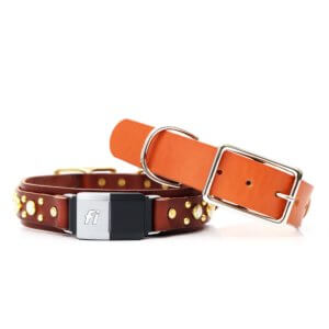 1.5 leather studded fi compatible belt buckle durango kid tan brown