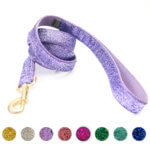 Mimi Green Dog Leash - All Sparkly Mermaid Glitter