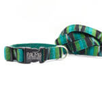 Palmo Guatemalan Fabric Dog Collar - Laser Engraved Buckle