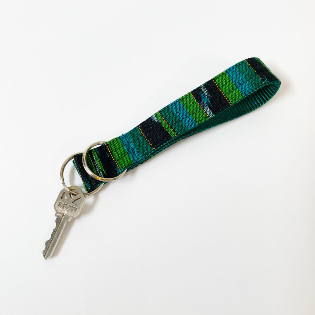 palmo key fob chain green