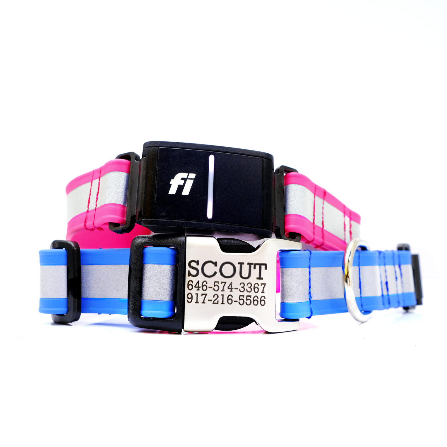 Fi Compatible Collars & Bands Personalizable Mimi Green
