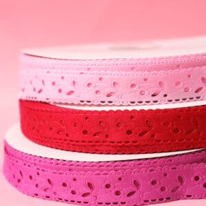 valentine ribbon eve swatches lace stack