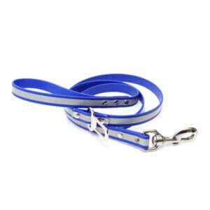 cobalt reflective seatbelt leash car dog