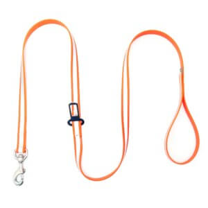 orange reflective seatbelt leash overview waterproof car dog