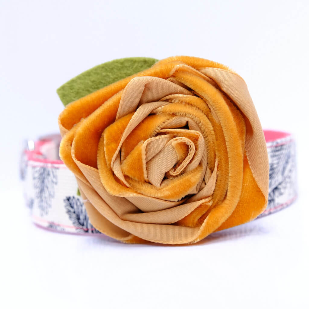 copper velvet rose flower square