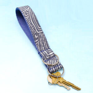 laminated key fob capri