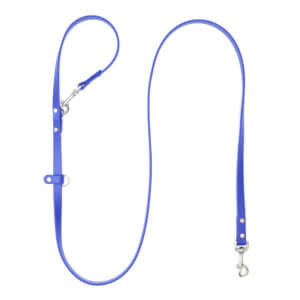 waterproof hands free convertible leash cobalt