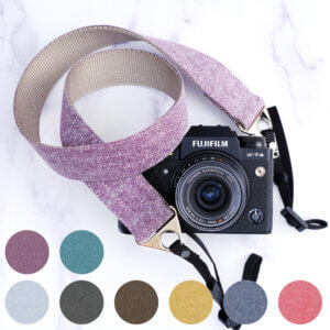 all colors linen camera strap