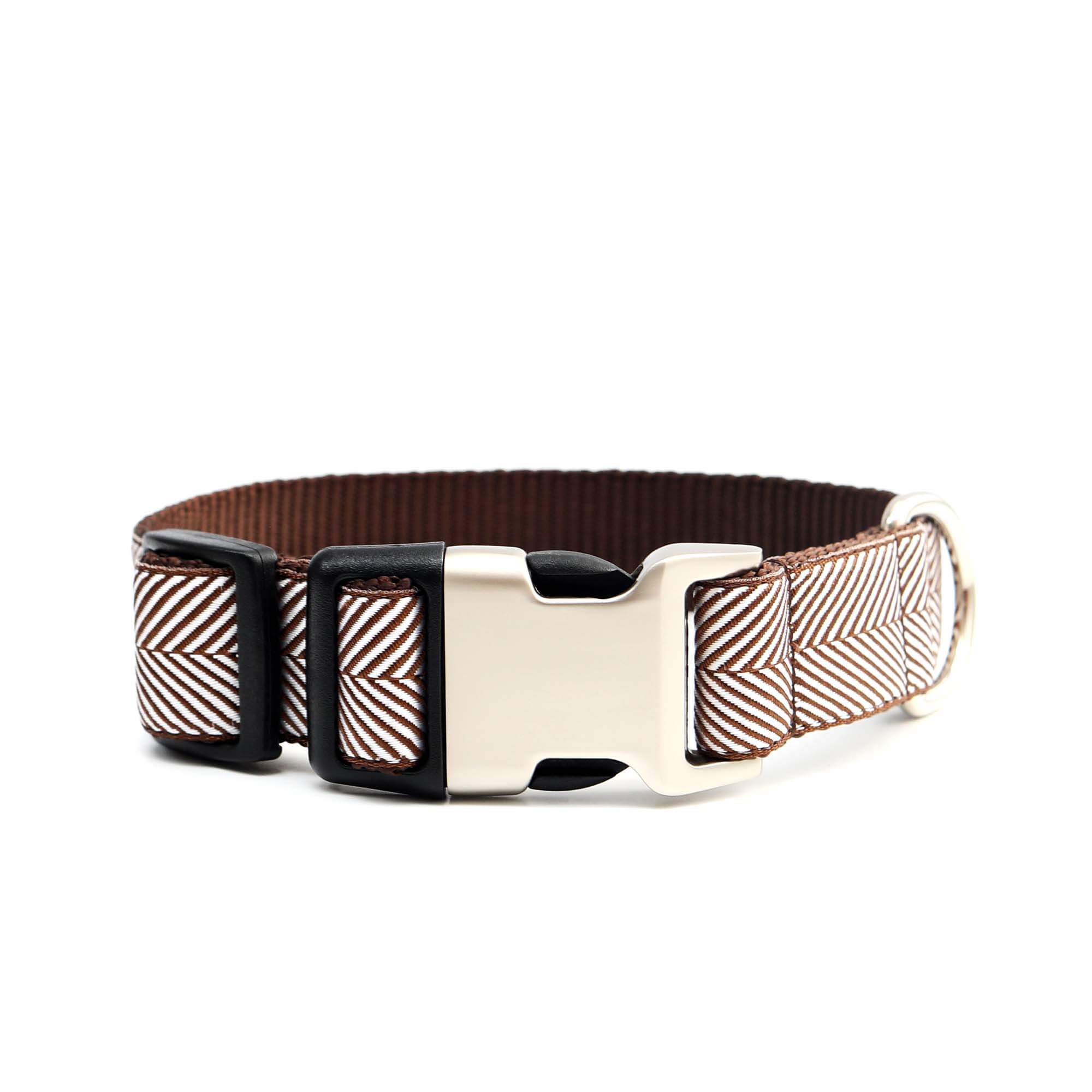 Metal Buckle Collar Red