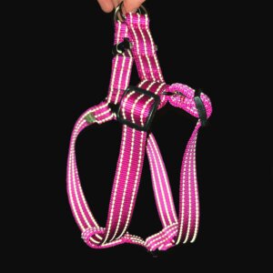 nylon reflective step in harness reflective