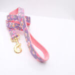 Junie Floral Dog Leash (Laminated Cotton)