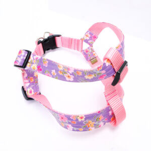 step in dog harness purple junie