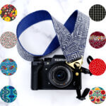 Designer Laminated Cotton Camera Strap