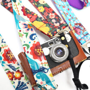 laminated cotton camera straps