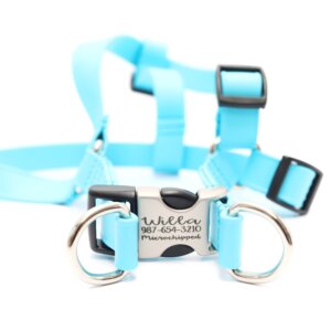 lightweight waterproof step in harness