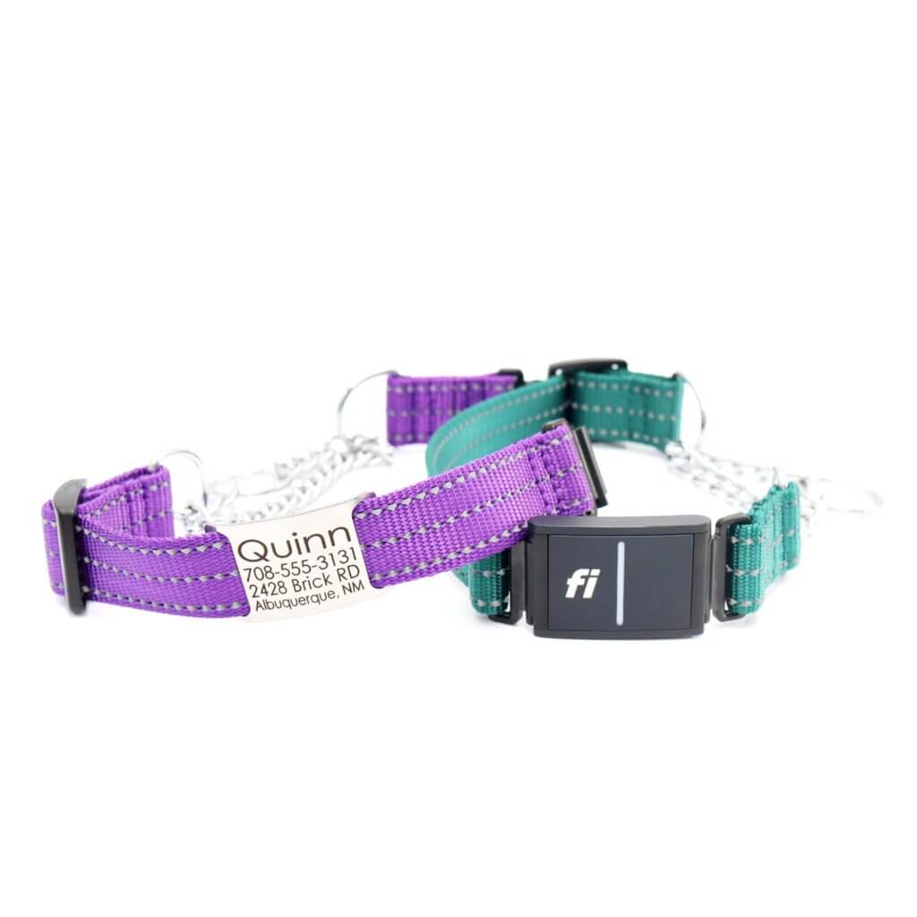 nylon reflective nameplate fi chain martingales