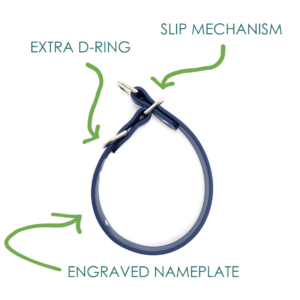 waterproof slip collar chart