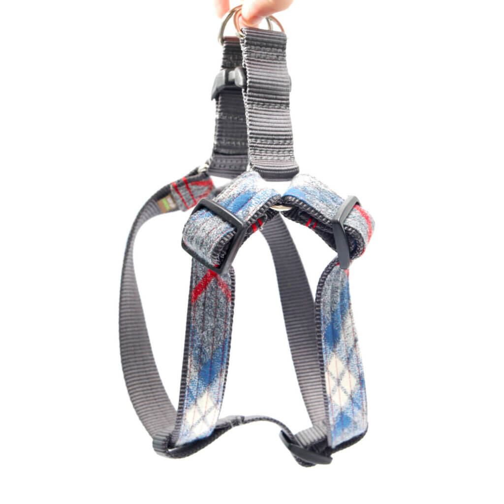 Flannel Pj's harness step in