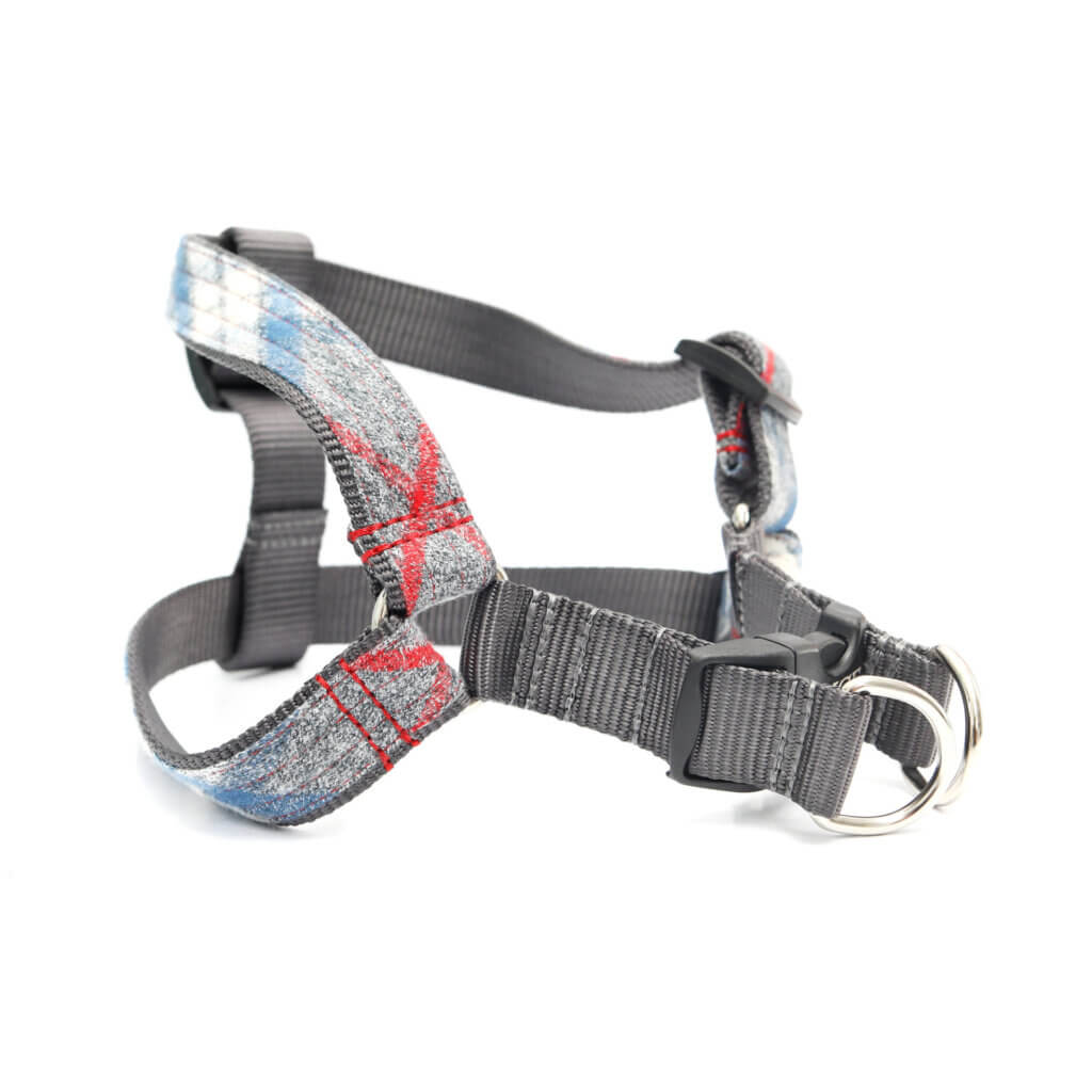 flannel step in harness