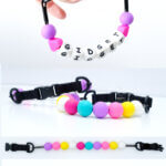 Friendship Bracelet Beaded Cat Collar