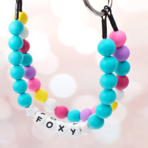 custom beaded dog collar