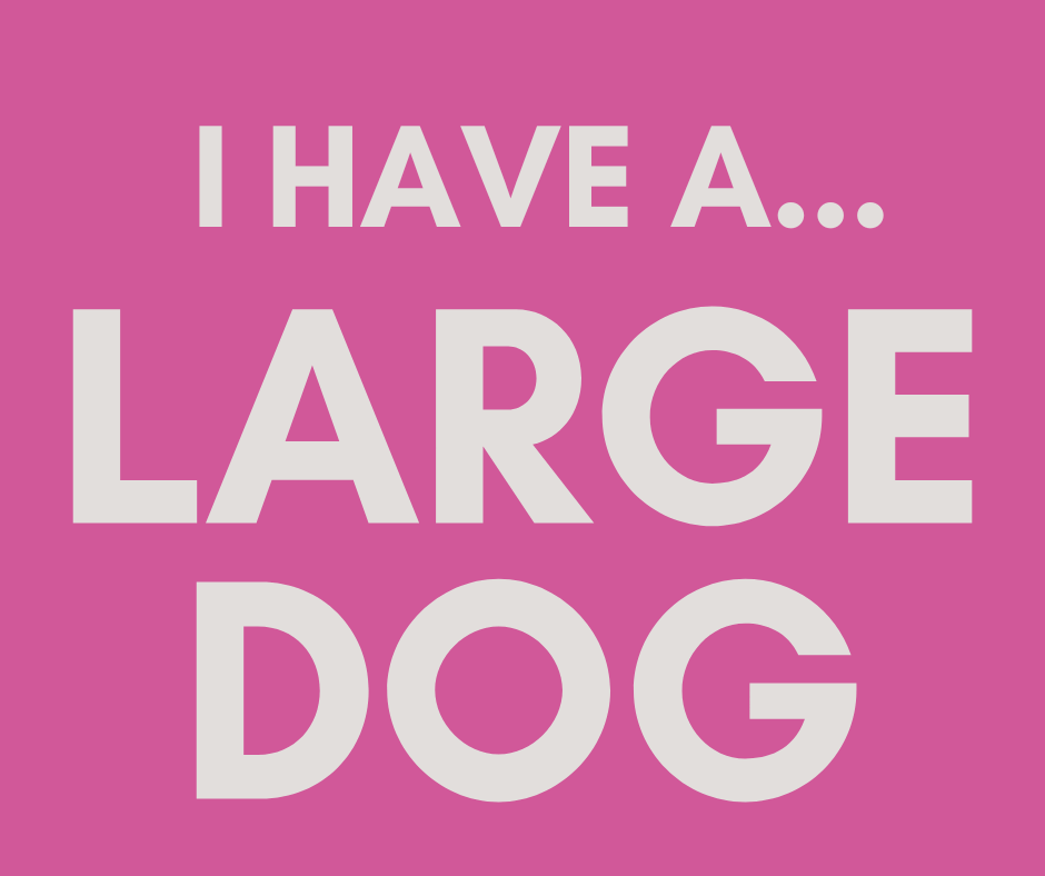 Large Dog Sizes