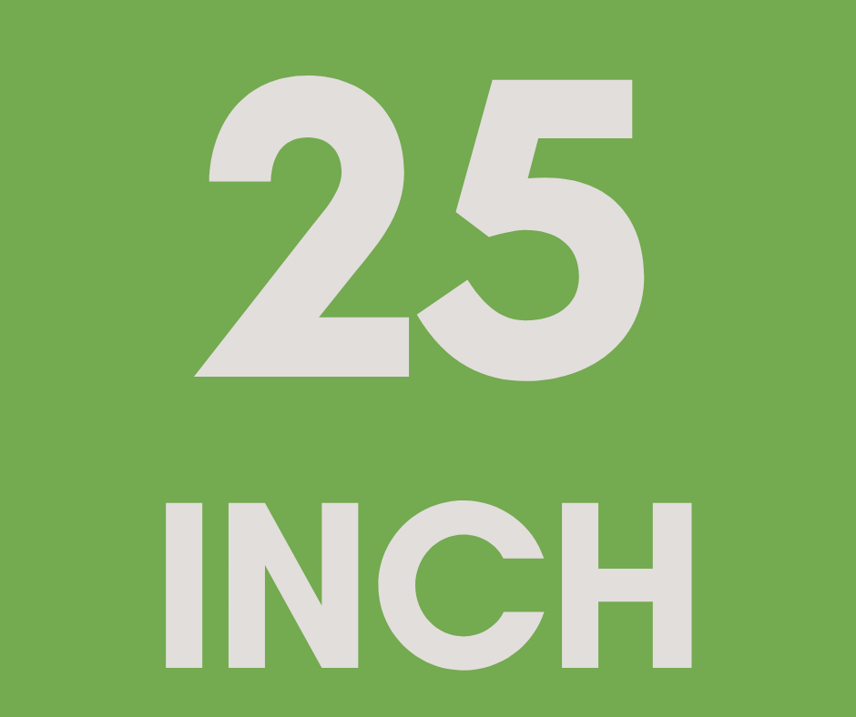 25"