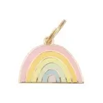 Rainbow Dog ID Tag