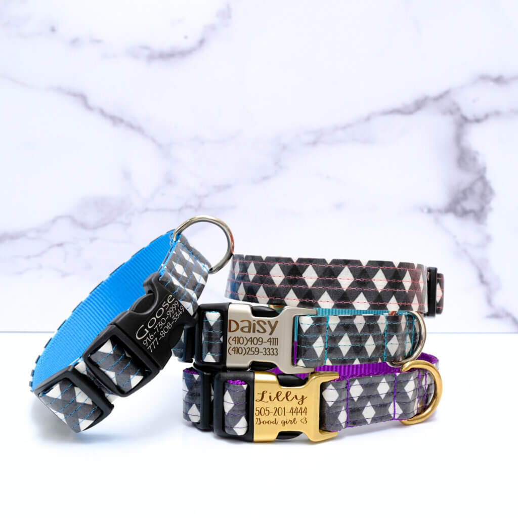 North Summer Plaid collar