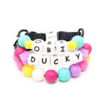 Friendship Bracelet Beaded Puppy or Toy Dog Collar