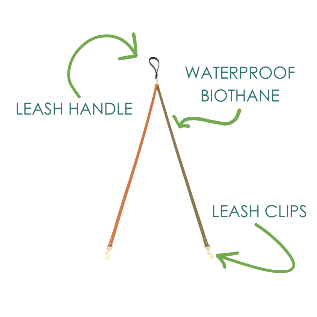 waterproof double leash (chart)