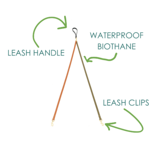waterproof double leash (chart)