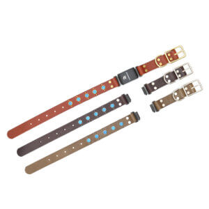 duke leather fi compatible studded belt buckle collars