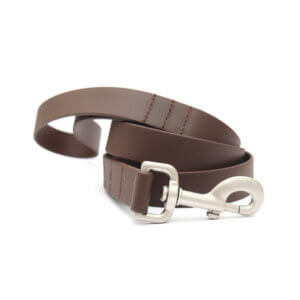 sewn midweight leash brown